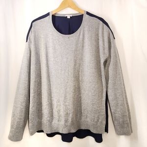 *GAP Color Block Hi-Low Pullover